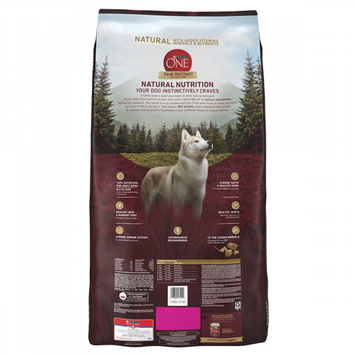 Purina ONE SmartBlend True Instinct Real Turkey & Venison Adult Premium Dry Dog Food