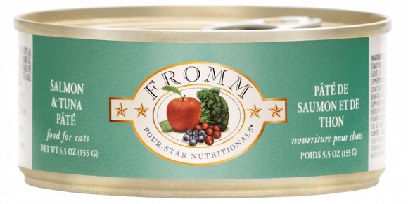 Fromm Four Star Salmon & Tuna Pate Canned Cat Food