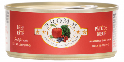 Fromm Four Star Beef Pate Canned Cat Food