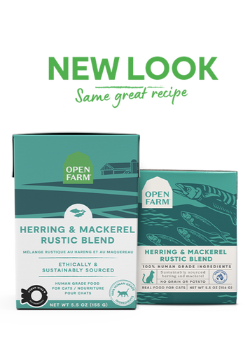 Open Farm Grain Free Herring & Mackerel Recipe Rustic Blend Wet Cat Food