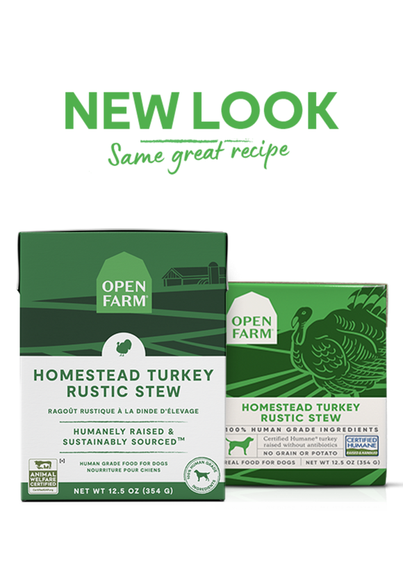 Open Farm Grain Free Homestead Turkey Recipe Rustic Blend Wet Dog Food