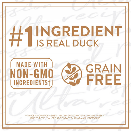 Nutro Ultra Grain Free Signature Duck Entree Filets in Gravy Wet Dog Food