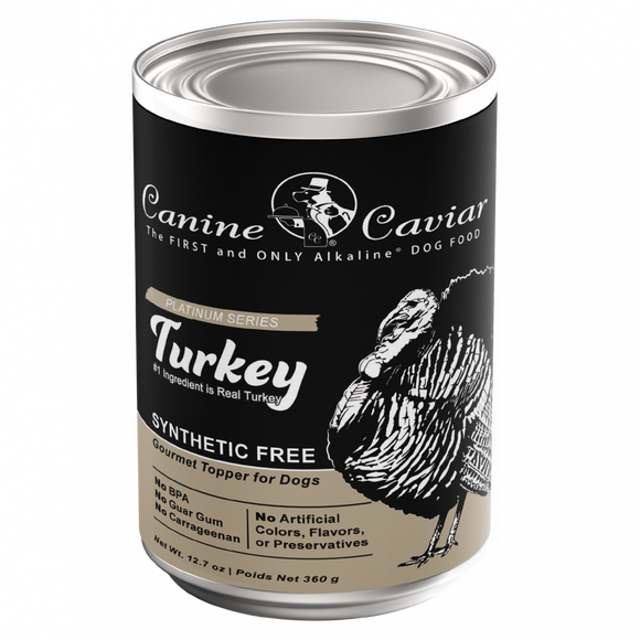 Canine Caviar Grain Free Synthetic Free Turkey Recipe Canned Dog Food