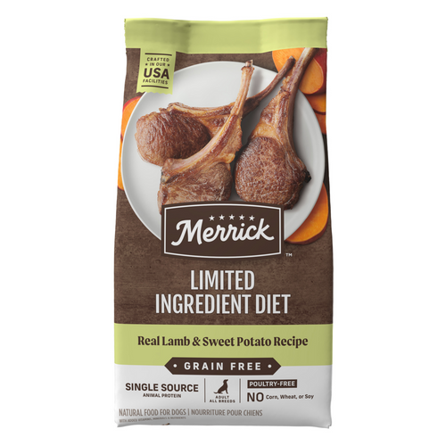 Merrick diet dog food best sale