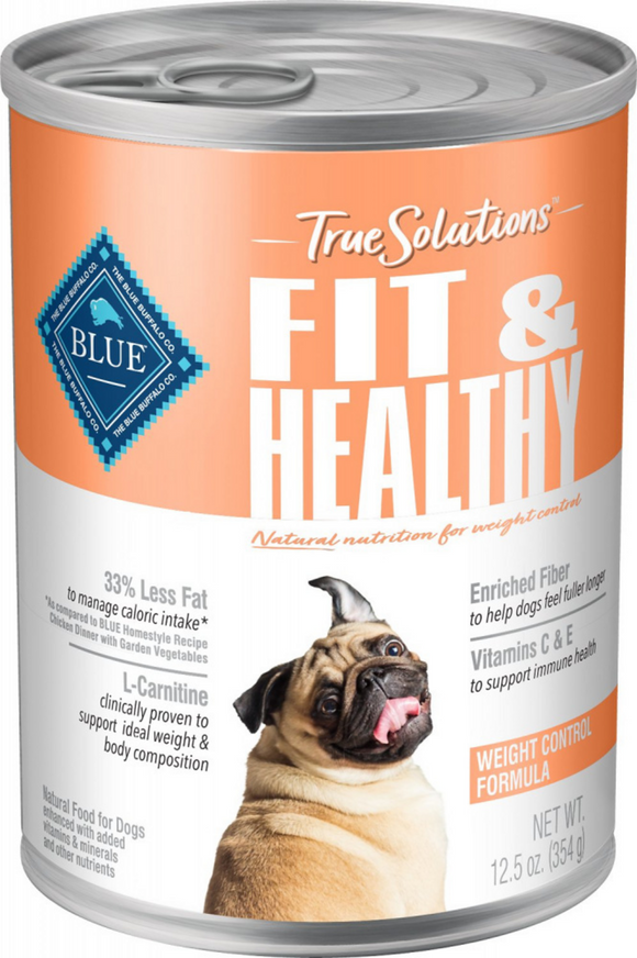 Blue Buffalo True Solutions Fit & Healthy Weight Control Formula Adult Canned Dog Food