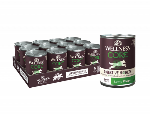 Wellness Core Digestive Health Grain Free Lamb Recipe Canned Dog Food