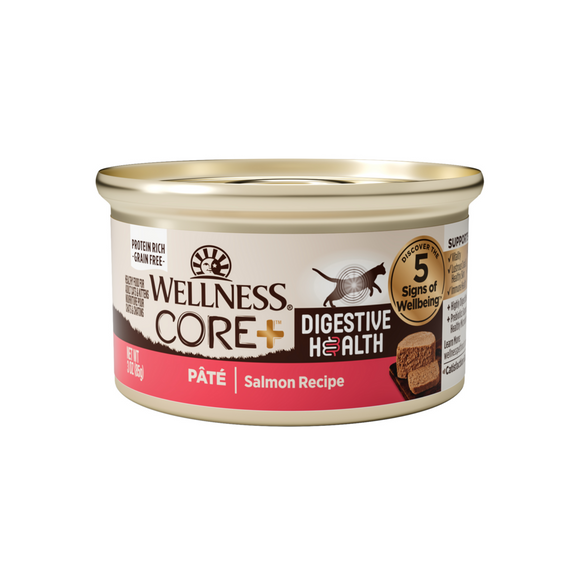 Wellness Core Digestive Health Salmon Pate Recipe Canned Cat Food