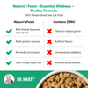 Dr. Marty Nature's Feast Essential Wellness  Poultry Freeze Dried Raw Cat Food