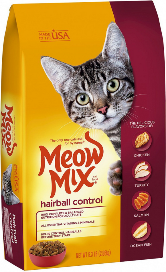 Meow Mix Hairball Control Dry Cat Food