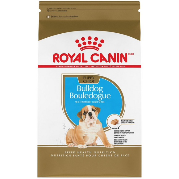 Royal Canin Breed Health Nutrition Bulldog Puppy Dry Dog Food