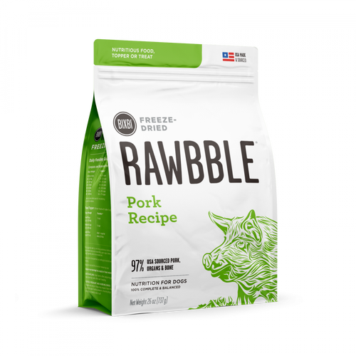 BIXBI Rawbble Freeze Dried Pork