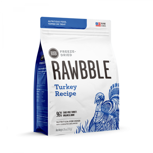 BIXBI Rawbble Freeze Dried Turkey