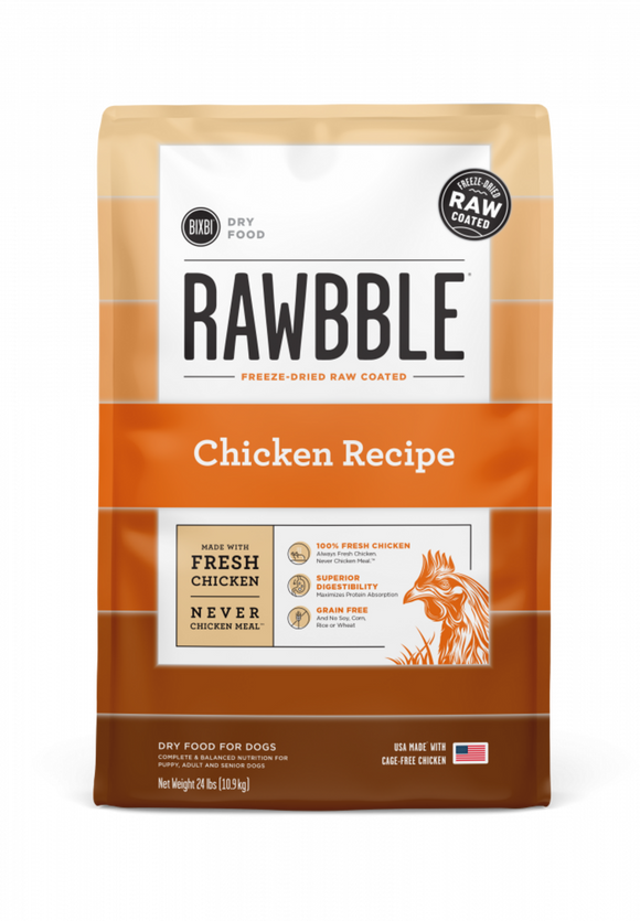 BIXBI Rawbble Kibble Grain Free Chicken