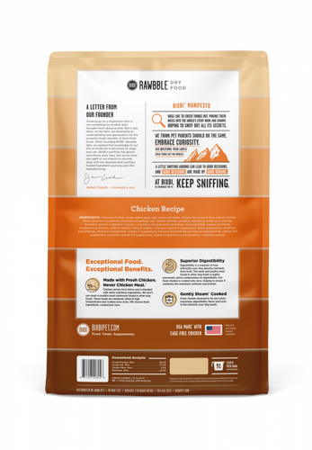 BIXBI Rawbble Kibble Grain Free Chicken