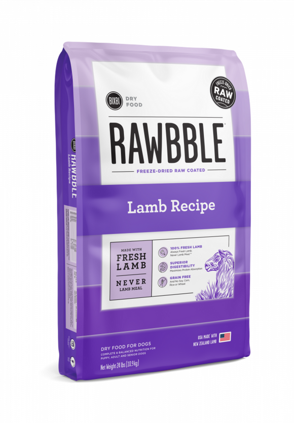 BIXBI Rawbble Kibble Grain Free Lamb