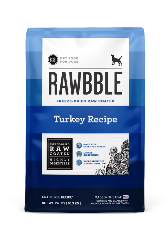 BIXBI Rawbble Kibble Grain Free Turkey