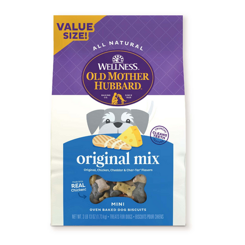 Old Mother Hubbard Crunchy Classic Natural Original Assortment Mini Biscuits Dog Treats