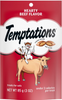 Temptations Hearty Beef Flavor Cat Treats