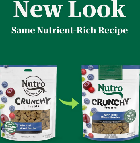 Nutro Crunchy Treats with Real Mixed Berries Dog Treats