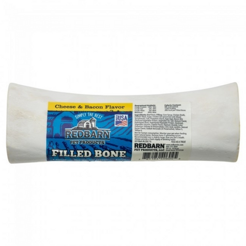 Redbarn Bacon and Cheese Flavor Filled Bone For Dogs