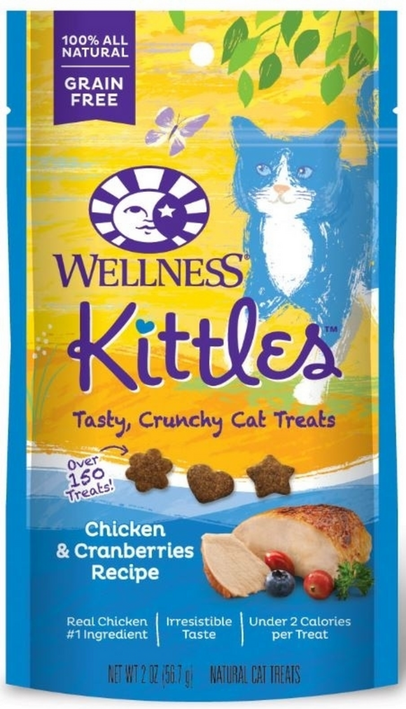 Wellness Kittles Crunchy Chicken & Cranberry Cat Treats