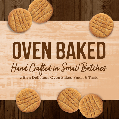 Merrick Oven Baked Paw'some Peanut Butter Dog Treats