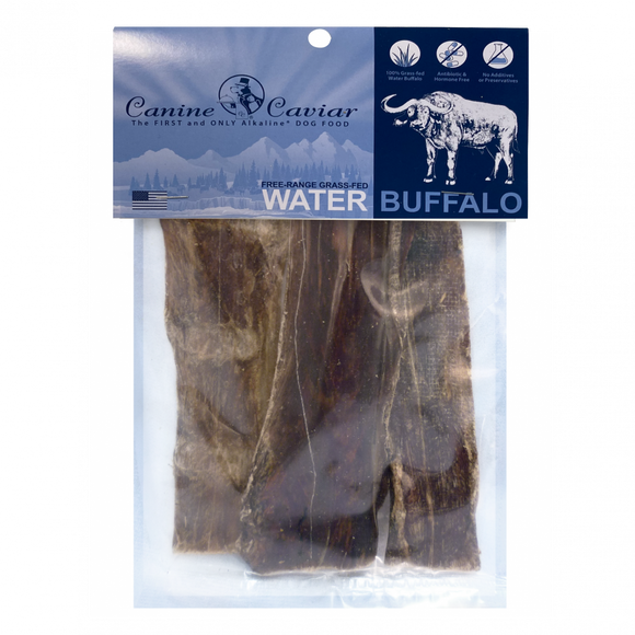 Canine Caviar Buffalo Jerky Dog Treats