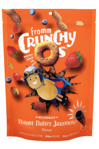 Fromm Crunchy Os Peanut Butter Jammers Dog Treats