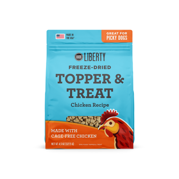 BIXBI LIBERTY Chicken Freeze Dried Topper & Treat