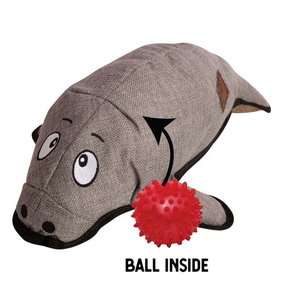 Snugarooz Murray the Manatee Plush Dog Toy