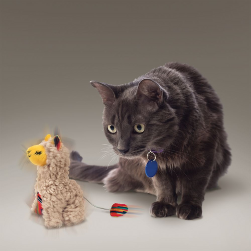 KONG Softies Buzzy Llama Cat Toy