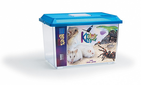 Lee's Kritter Keeper Rectangular Enclosure with Ventilated Lid