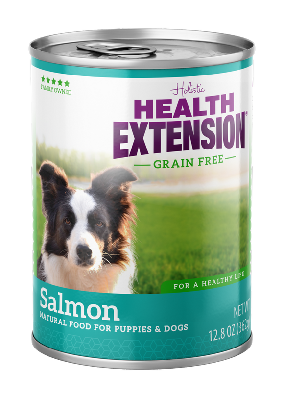 Health Extension Holistic Grain Free 95% Salmon Canned Dog Food Health Extension Holistic Grain Free 95% Salmon Canned Dog Food
