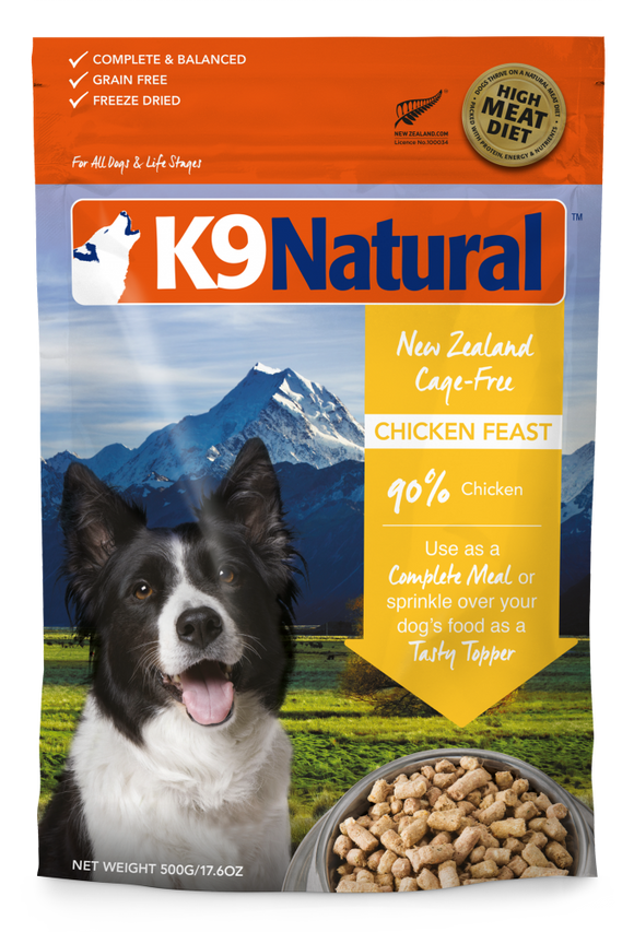 K9 Natural Lamb & King Salmon Feast Freeze-Dried Dog Food