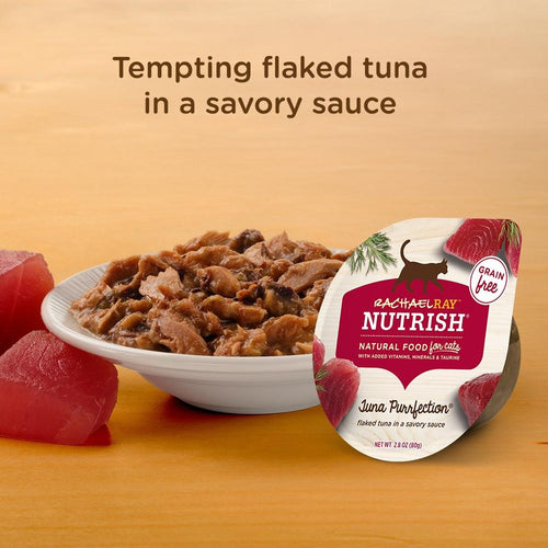 Rachael Ray Nutrish Natural Grain Free Tuna Purrfection Recipe Wet Cat Food