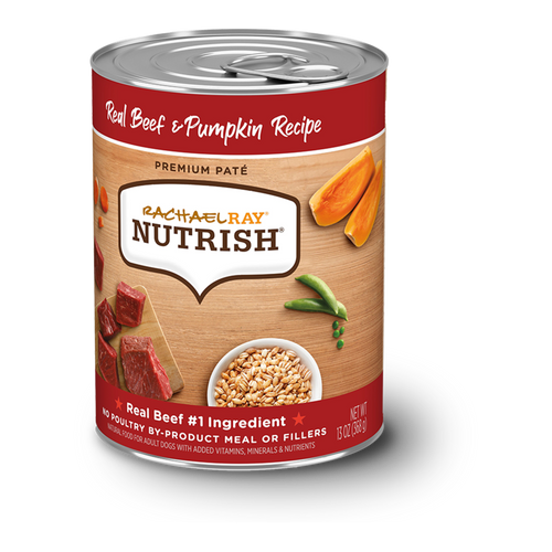 Rachael Ray® Nutrish® Premium Paté Real Beef & Pumpkin Recipe