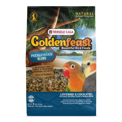 Goldenfeast Patagonian Blend for Lovebird & Cockatiel