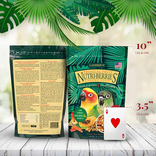Lafeber Company Tropical Fruit Nutri-Berries for Conures