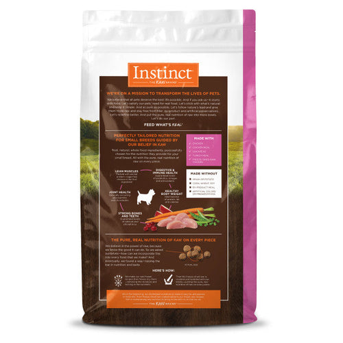 Nature's Variety Instinct Original Small Breed Chicken Dry Dog Food