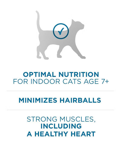 Purina ONE +Plus Indoor Advantage Senior 7+ Dry Cat Food