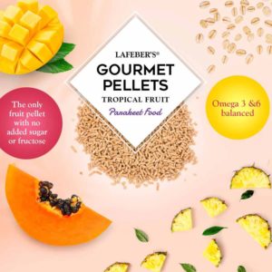 Lafeber Parakeet Tropical Fruit Gourmet Pellets