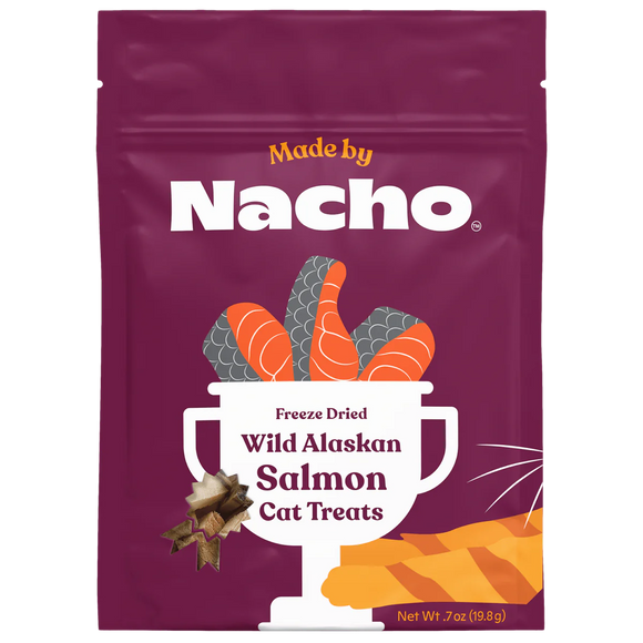 Made By Nacho Freeze-Dried Wild Alaskan Salmon Cat Treats