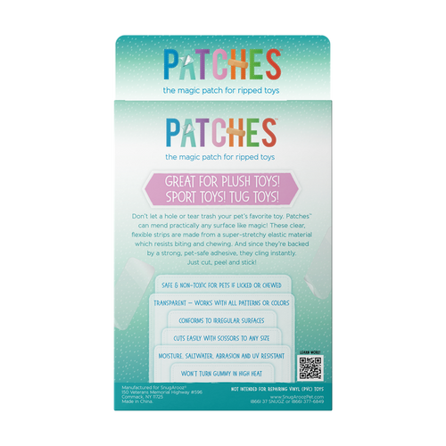 Snugarooz Patches Pet Toy