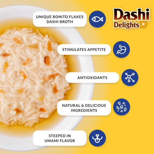 Inaba Dashi Delights Chicken with Tuna Recipe Cat Treats
