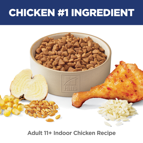 Hill's Science Diet Adult 11+ Indoor Chicken Recipe Cat Food