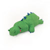 ZippyPaws Snooziez with Shhhqueaker – Alligator Dog Toy