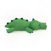 ZippyPaws Snooziez with Shhhqueaker – Alligator Dog Toy