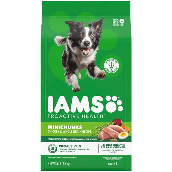 IAMS Proactive Health Adult Minichunks Chicken & Whole Grain