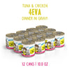 Weruva BFF Minced  Tuna & Chicken 4Eva Dinner in Gravy Wet Cat Food