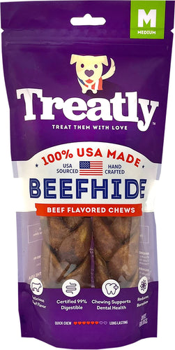 Treatly 100% USA Beefhide Braids